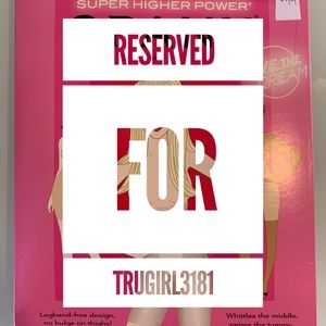 6 Pairs of Size D Spanx Super Higher Power